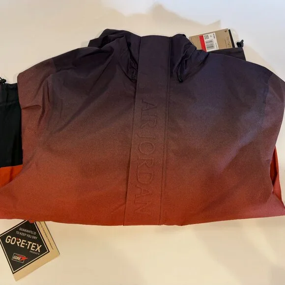 Nike Air Jordan I Jumpman Skyline GORE-TEX Rain Jacket HF9285-010 Large - Picture 8 of 12